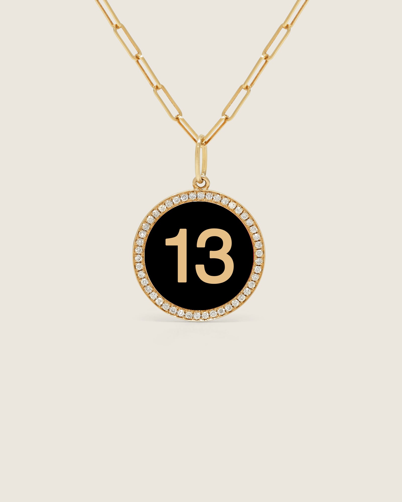 Bespoke Round Pendant (double)