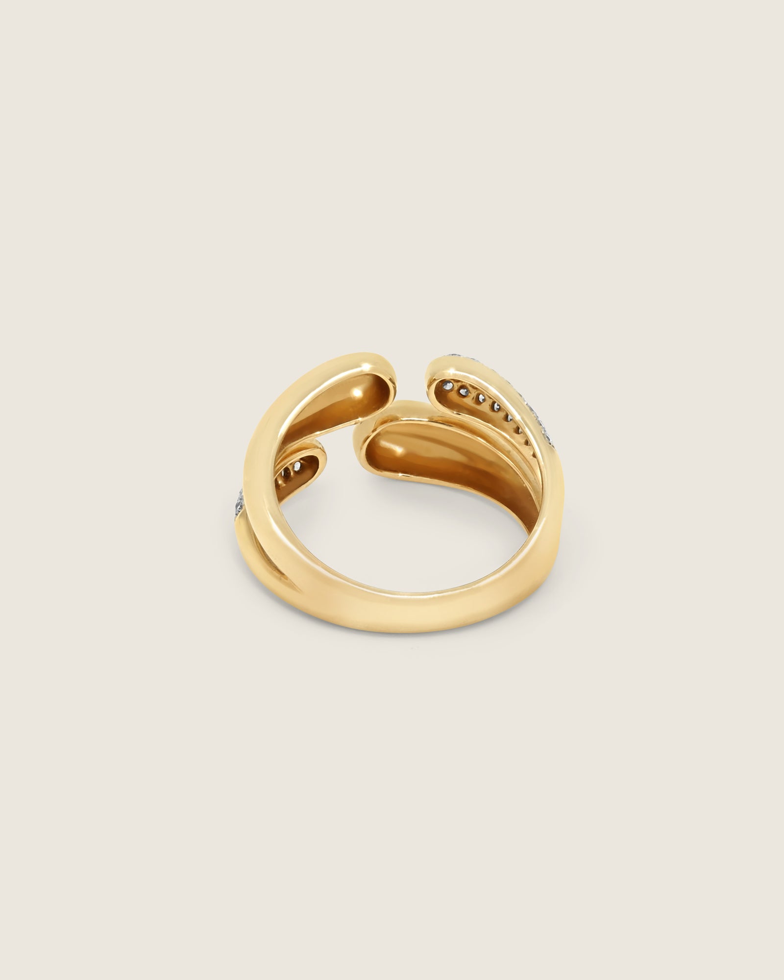 Diamond Dewdrop Ring