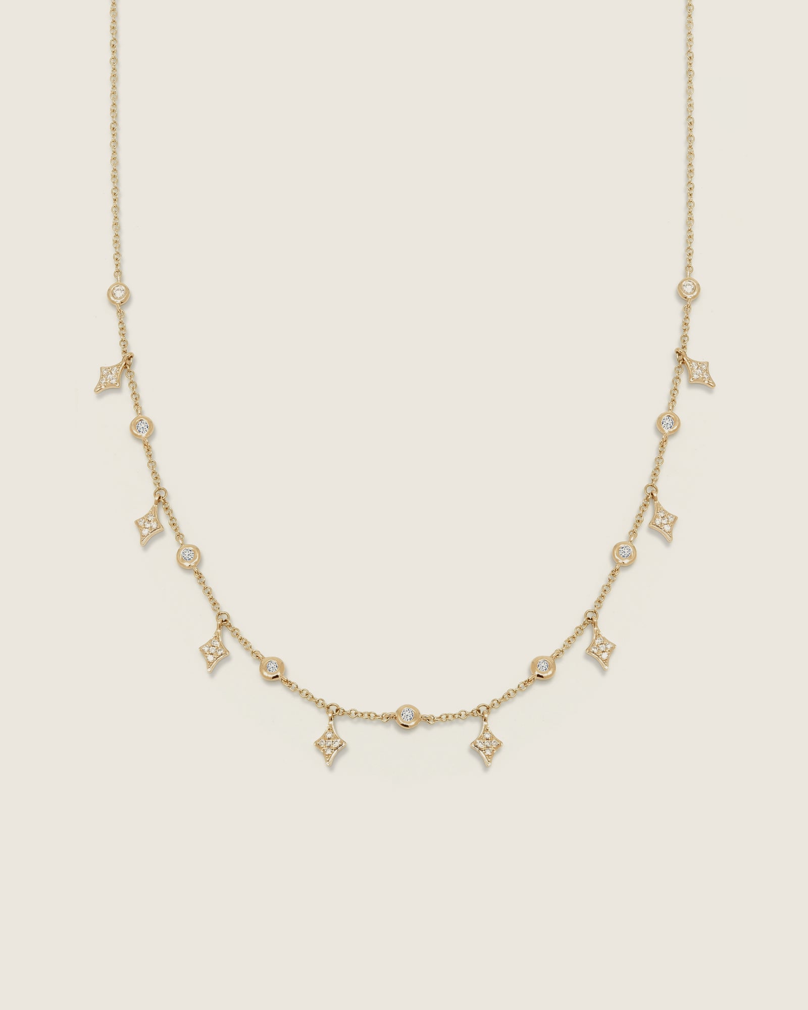 Cascade Star Necklace