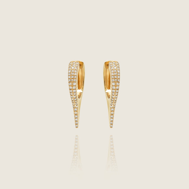 Pavé Diamond Spikes