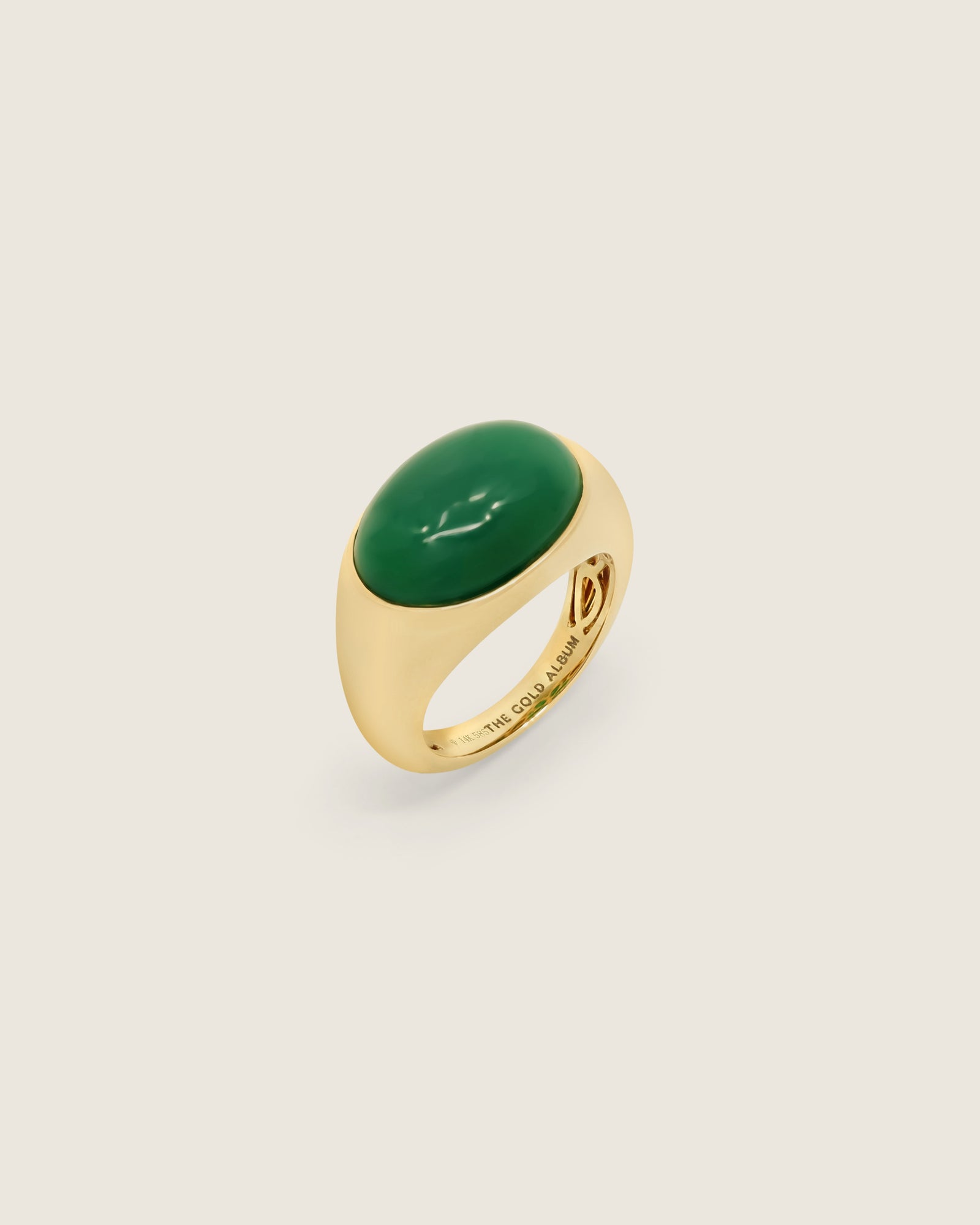 Agate Signet Ring