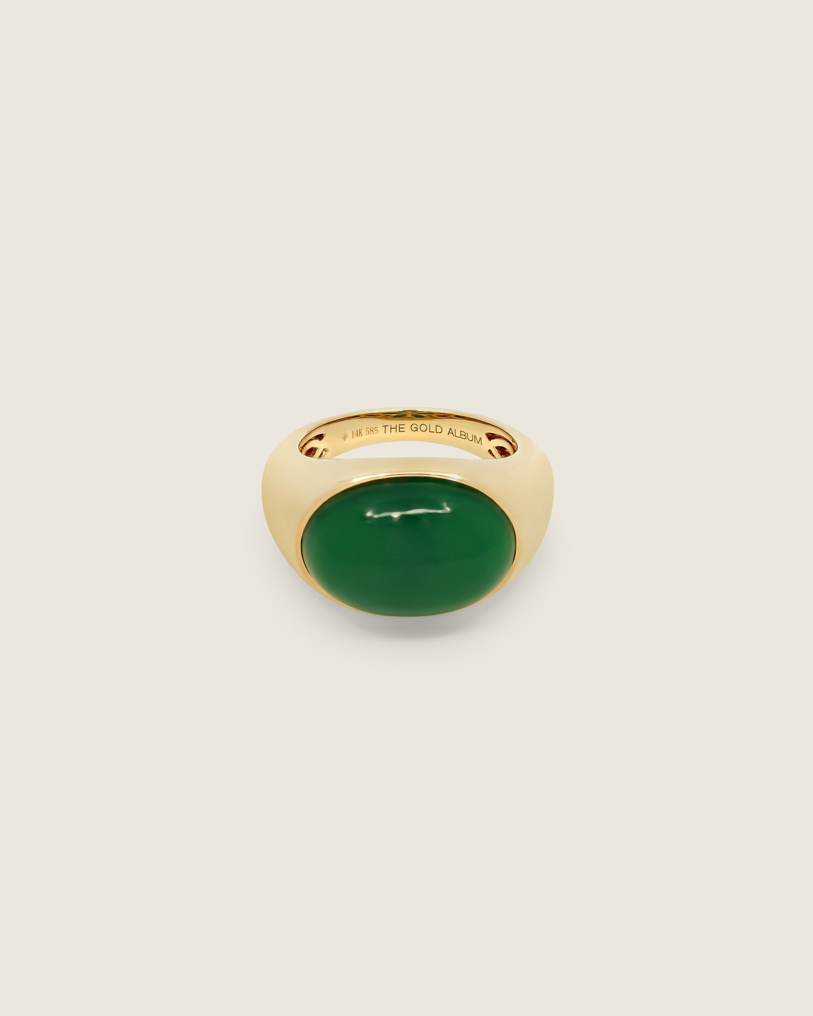 Agate Signet Ring