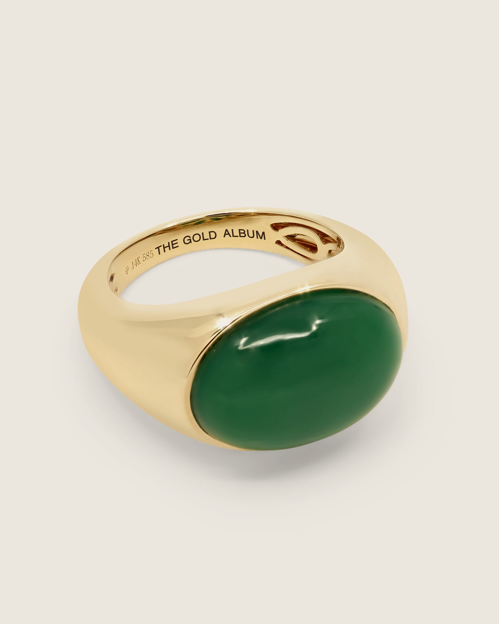 Agate Signet Ring