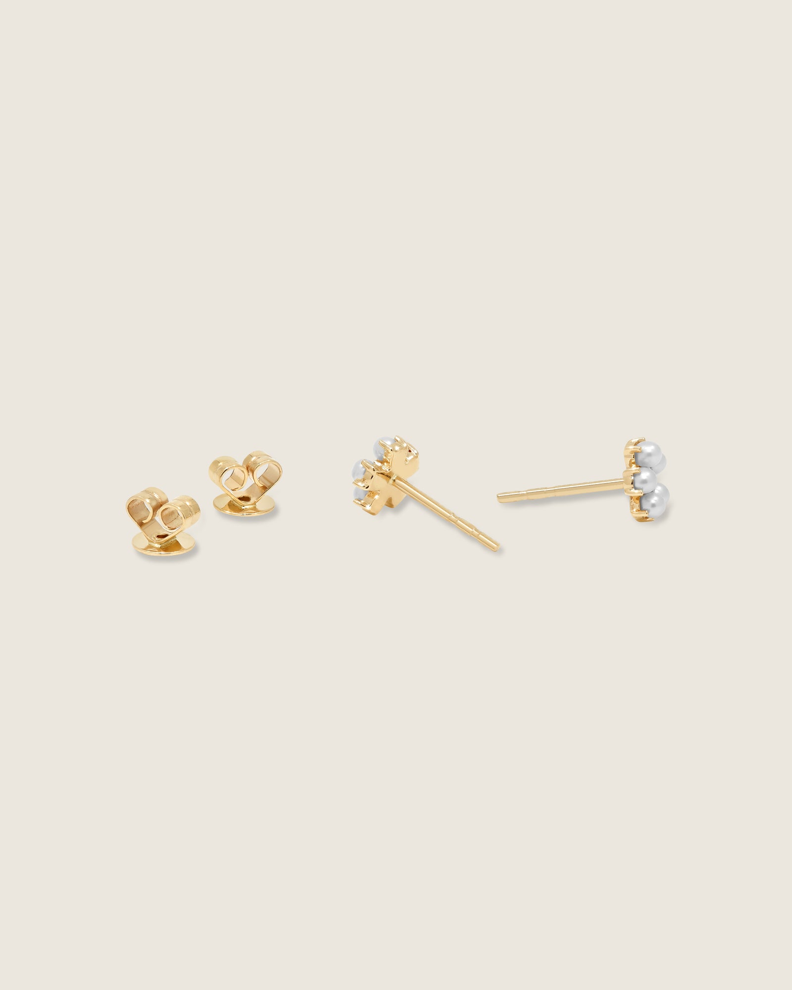 Floret Pearl Studs