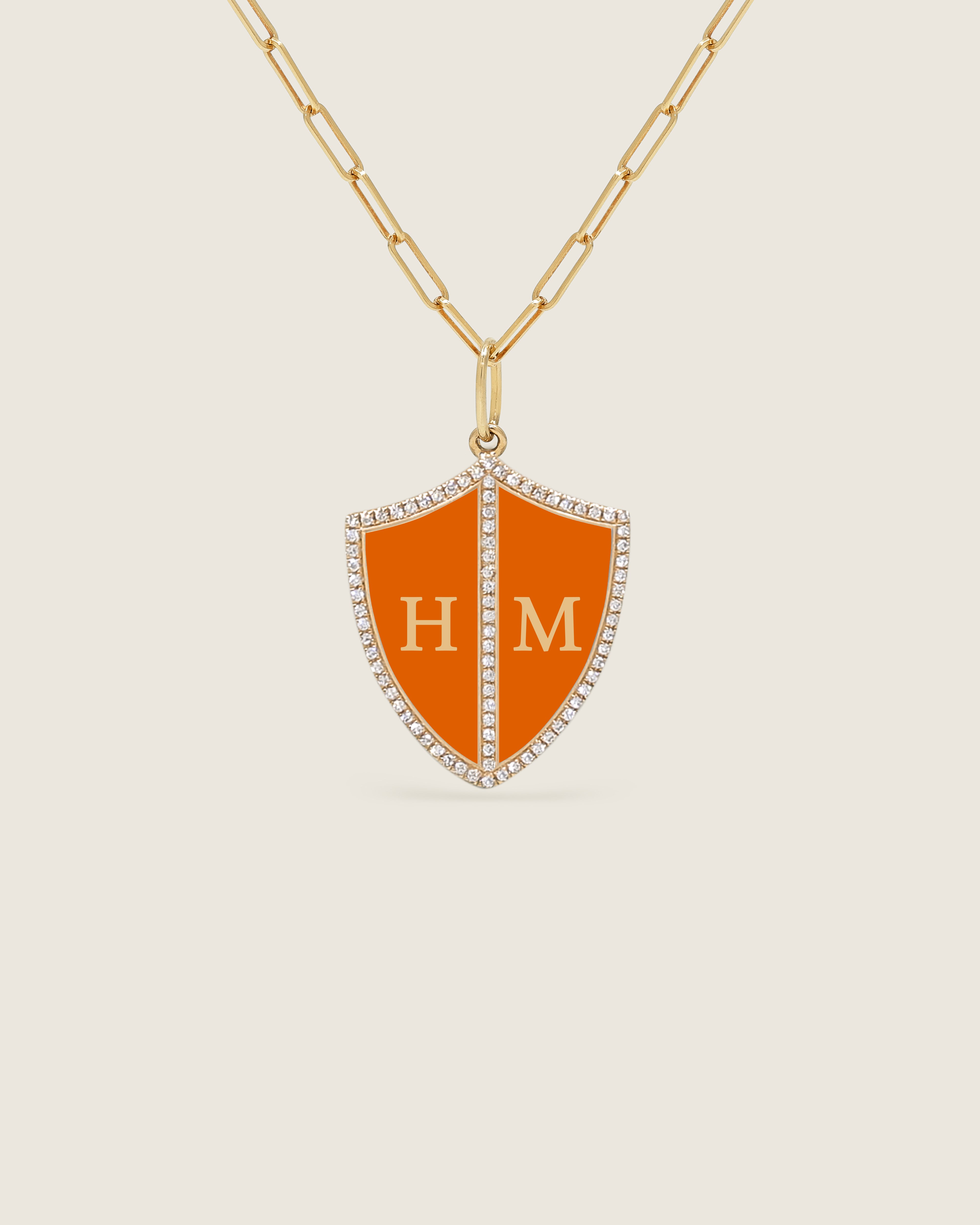 Bespoke Shield Pendant – The Gold Album
