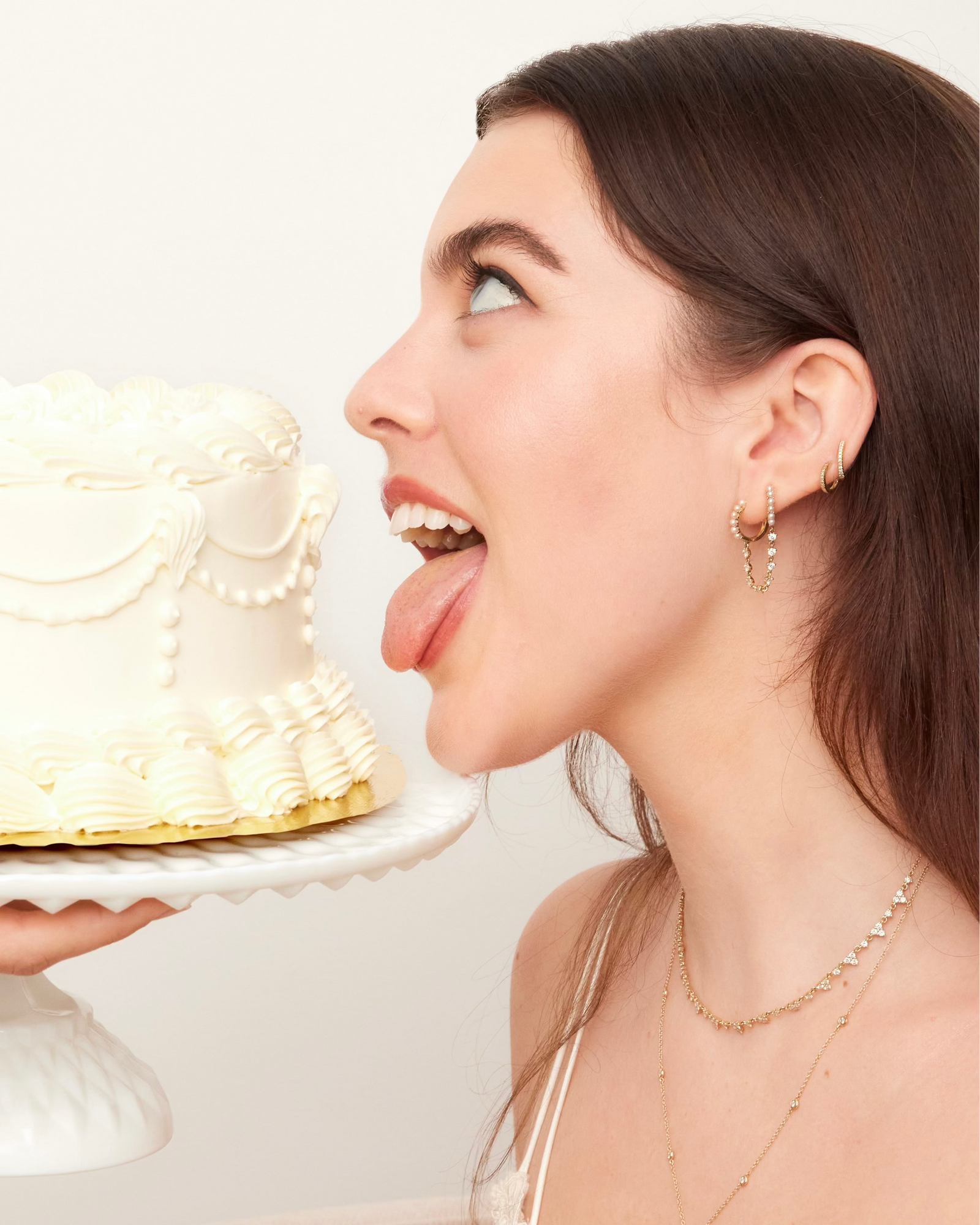 Pearl Interlude Earring