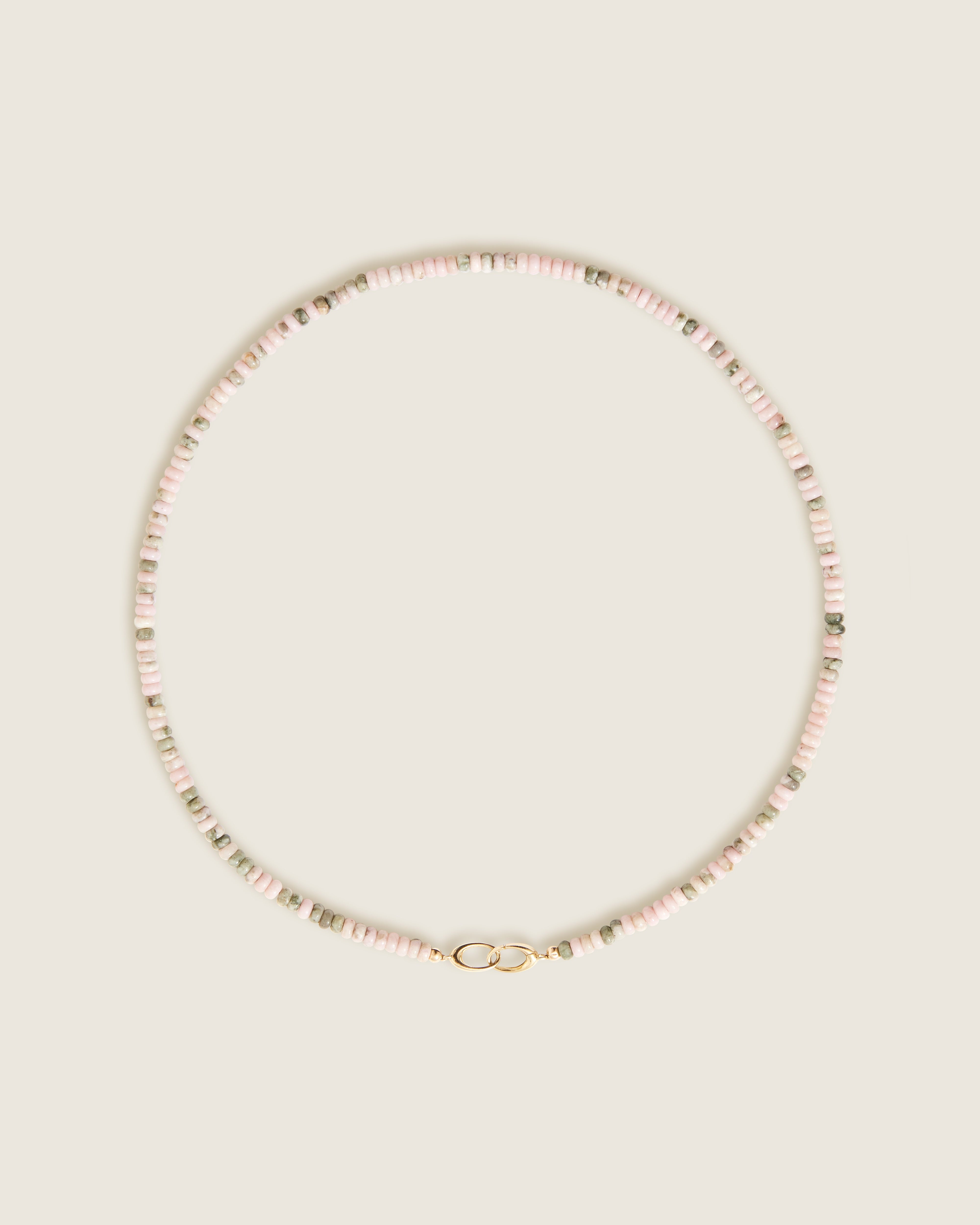 Nevada Lapis Bead Necklace