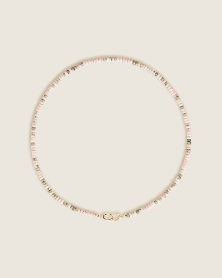 Nevada Lapis Bead Necklace