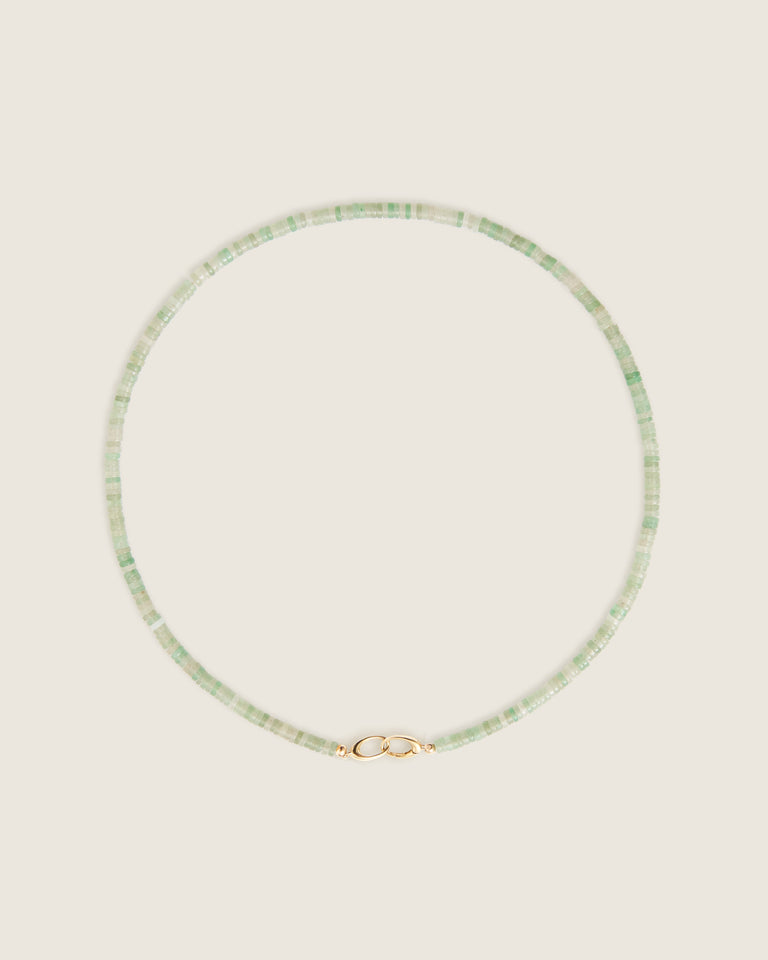 Green Aventurine Bead Necklace