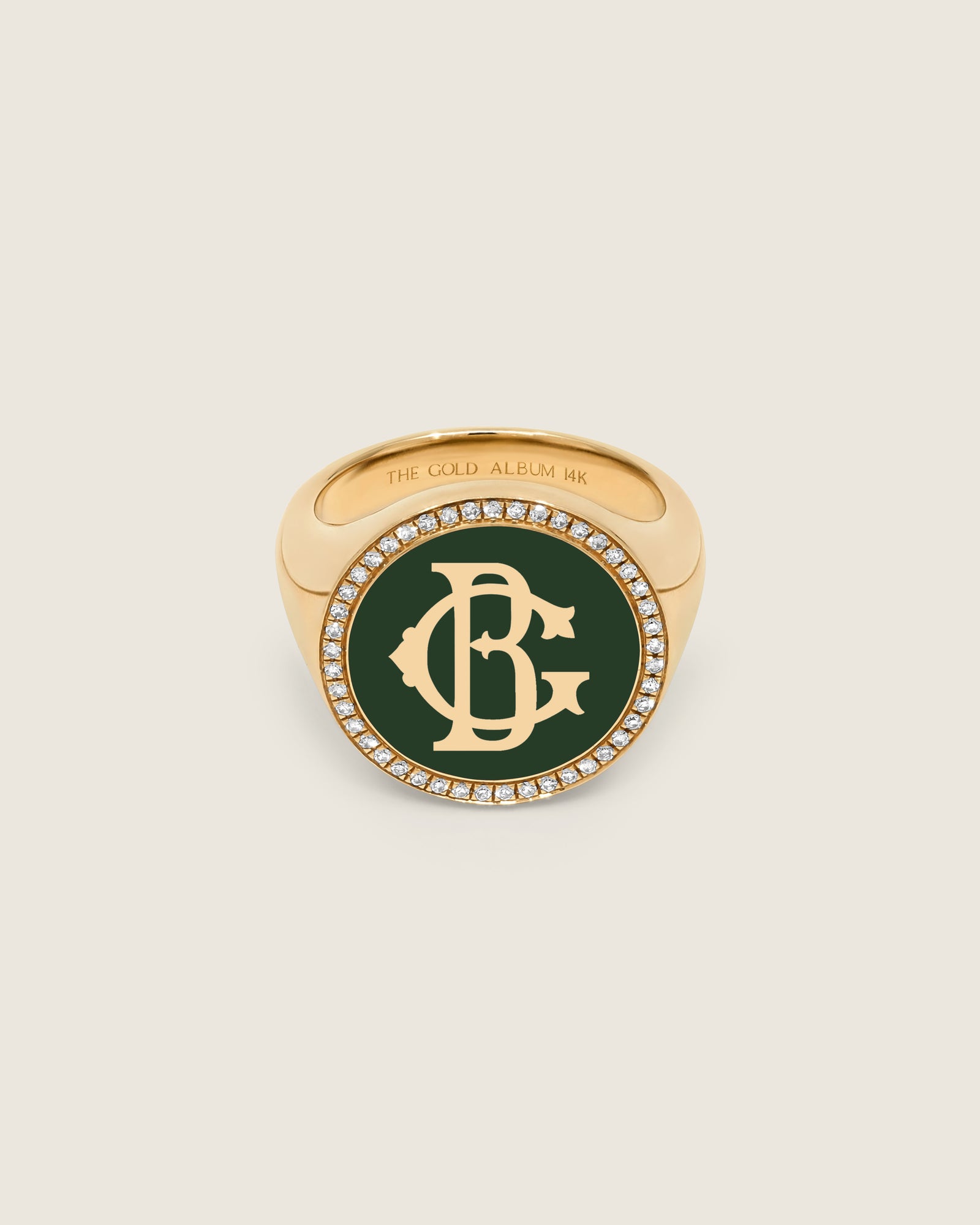 Holding Court Signet Ring