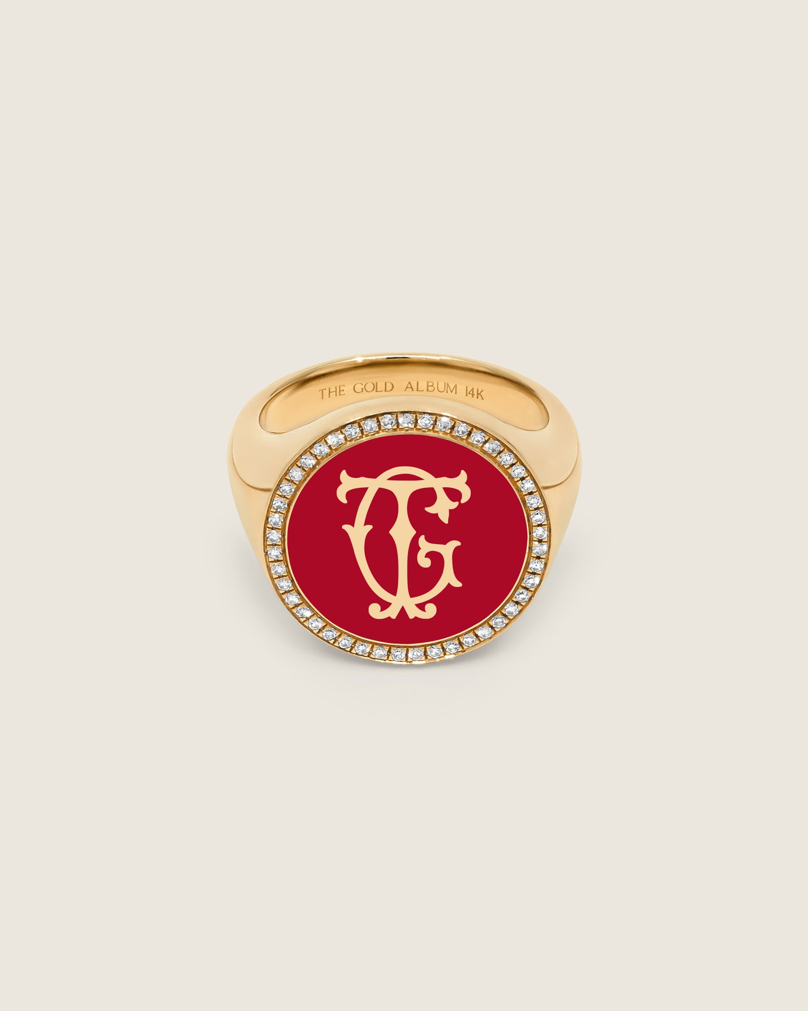 Holding Court Signet Ring