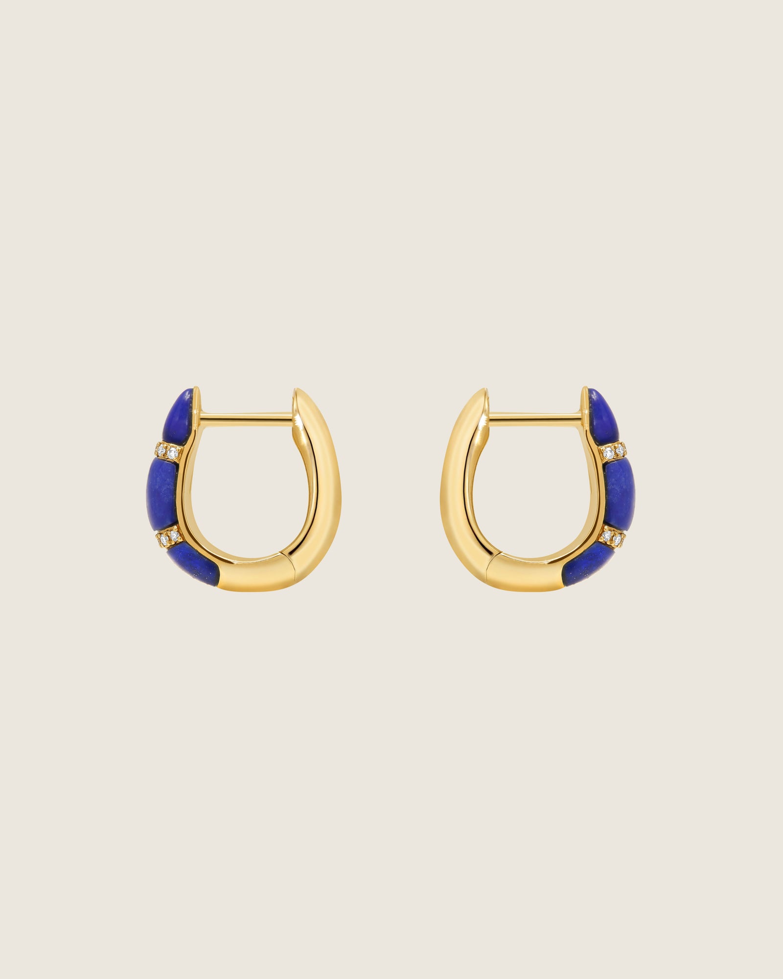 Lapis Taper Earrings