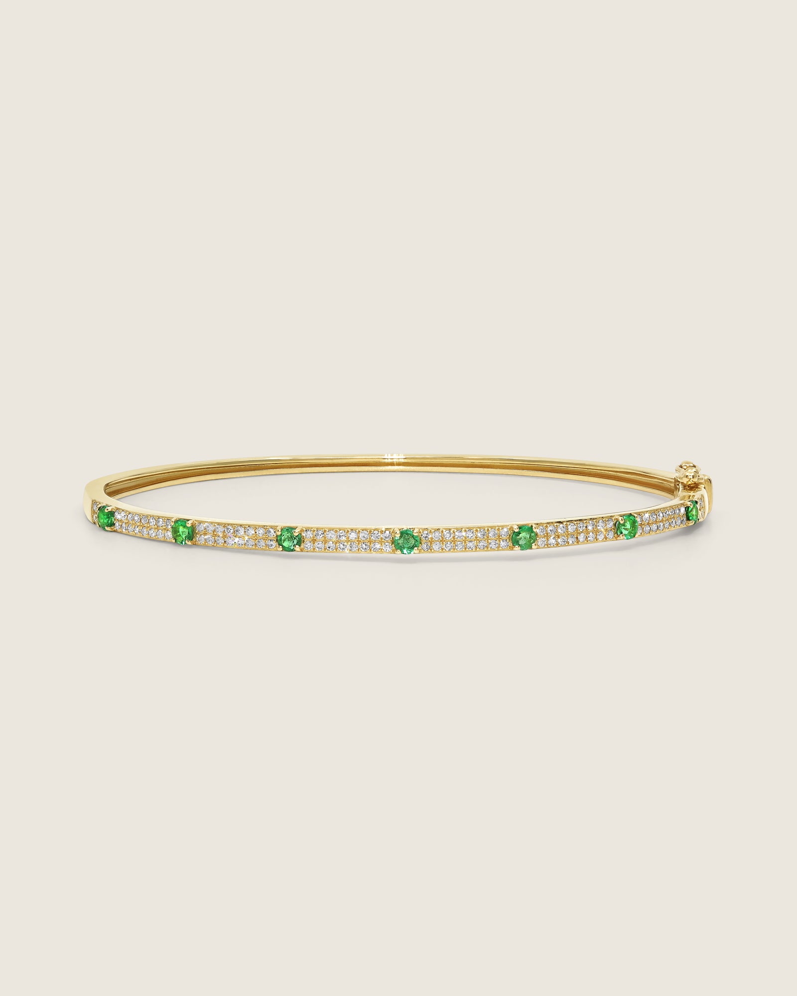 Rolling Gemstones Bangle
