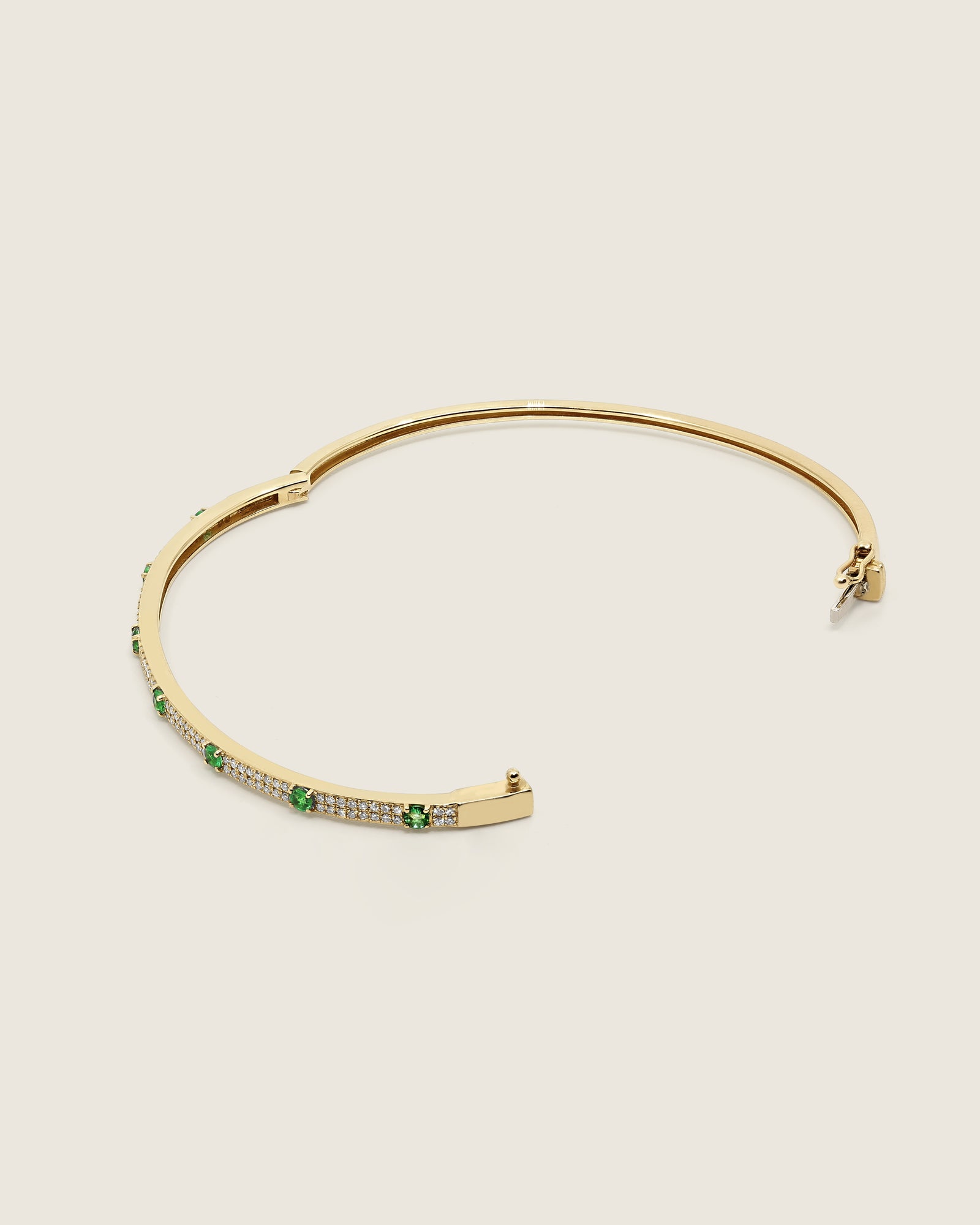 Rolling Gemstones Bangle