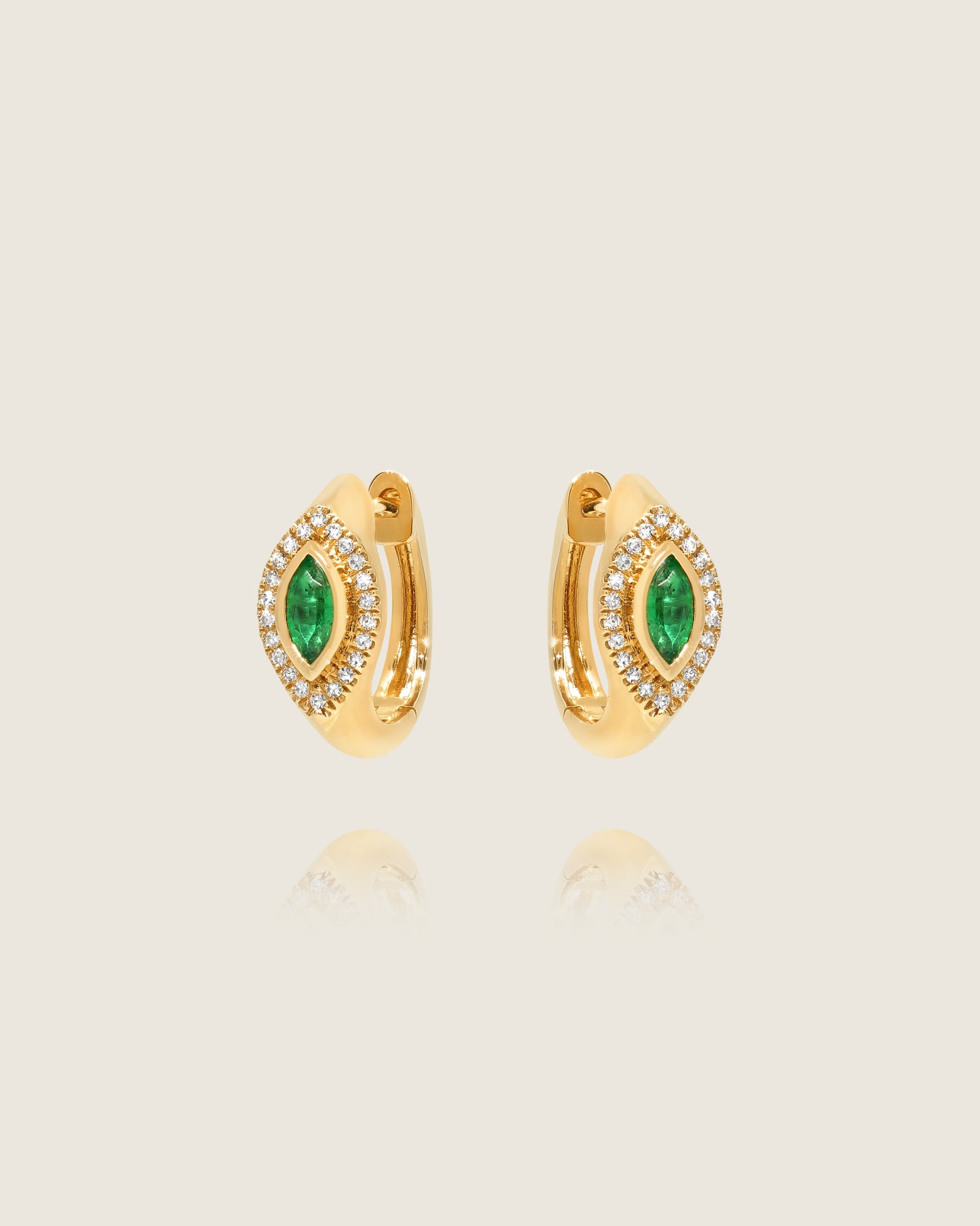 Emerald Ajla Earring