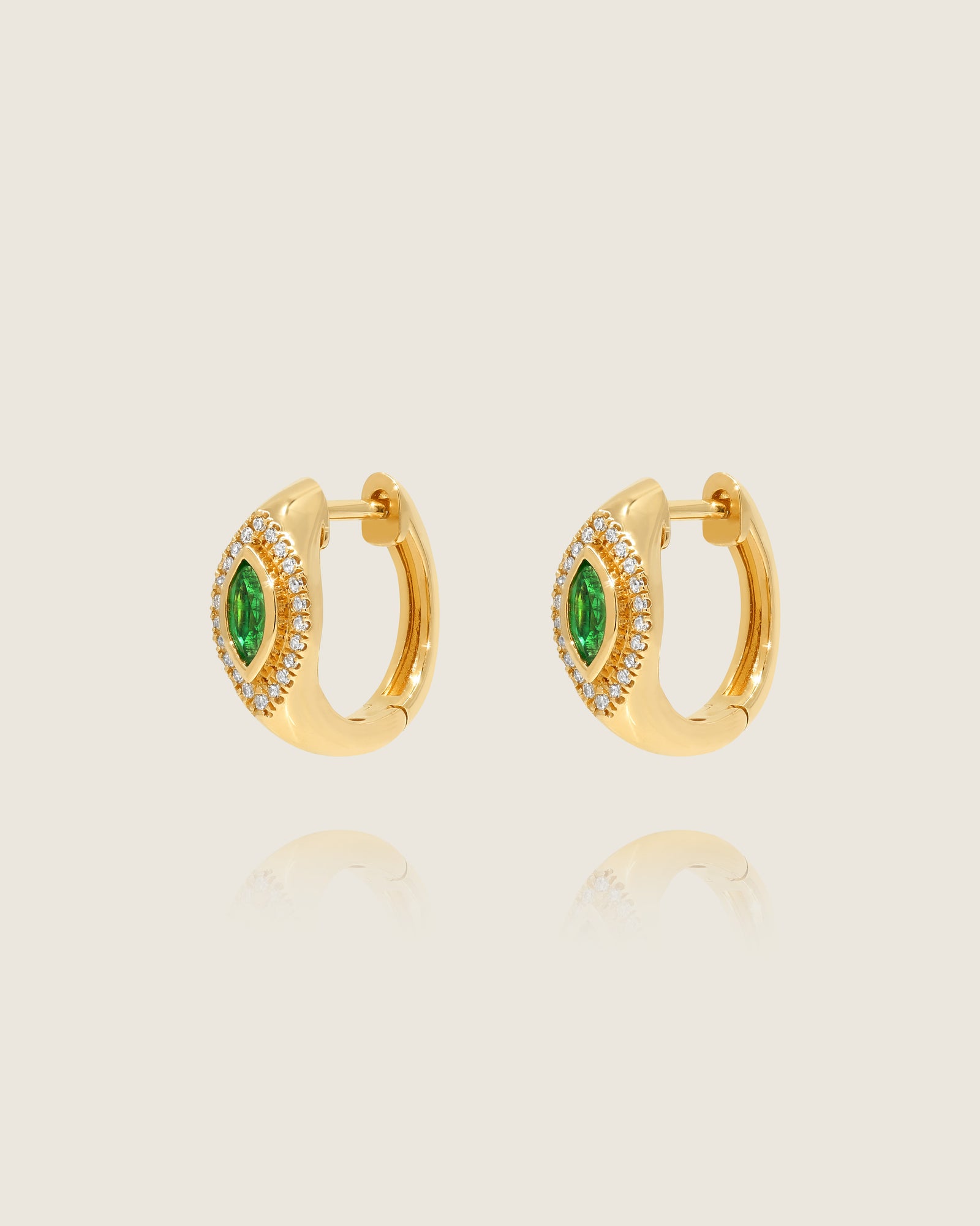 Emerald Ajla Earring