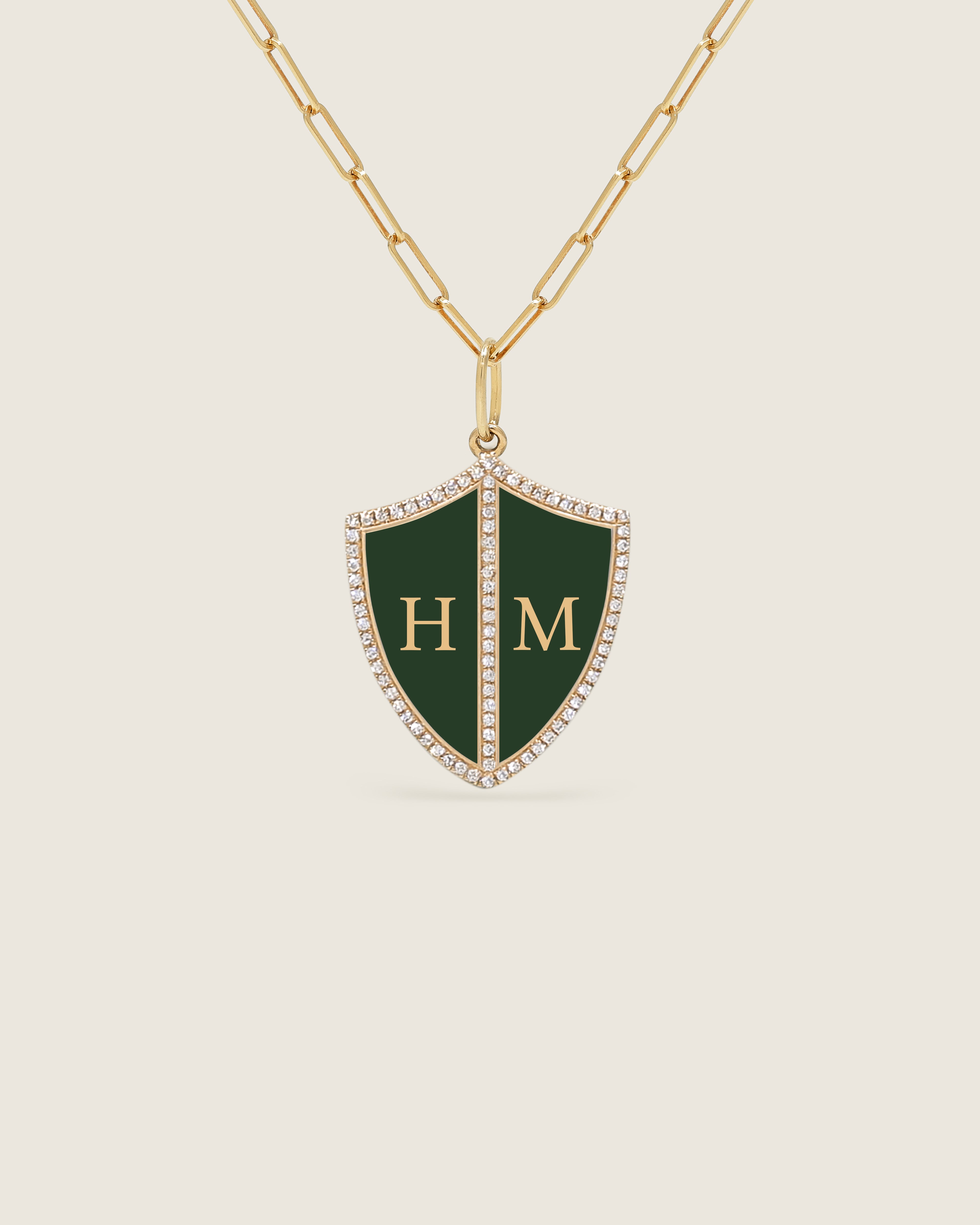 Bespoke Shield Pendant – The Gold Album