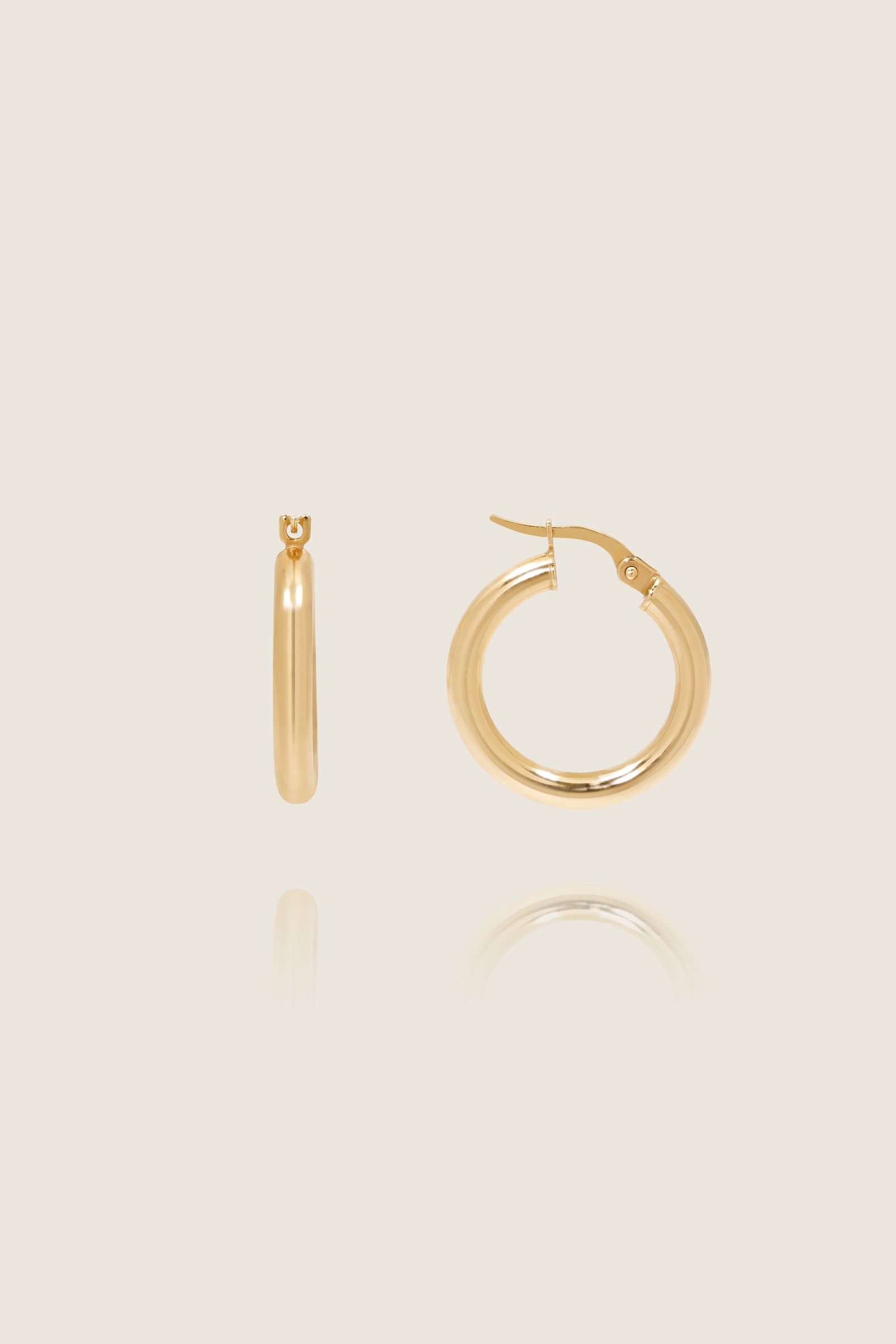 Classic Gold Hoops