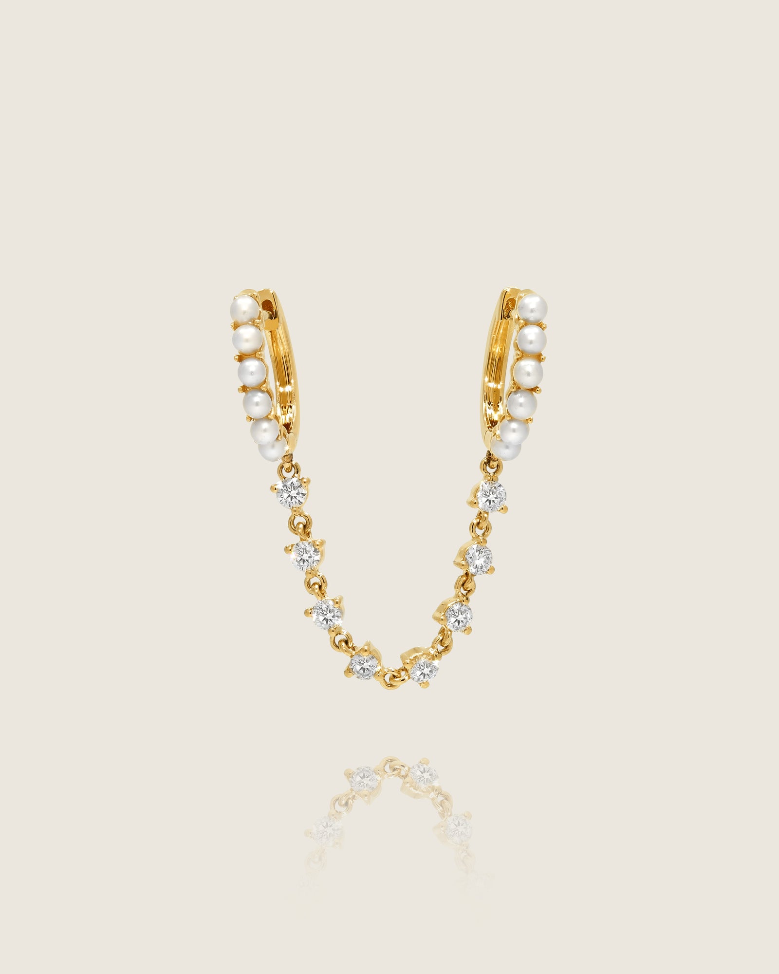 Pearl Interlude Earring