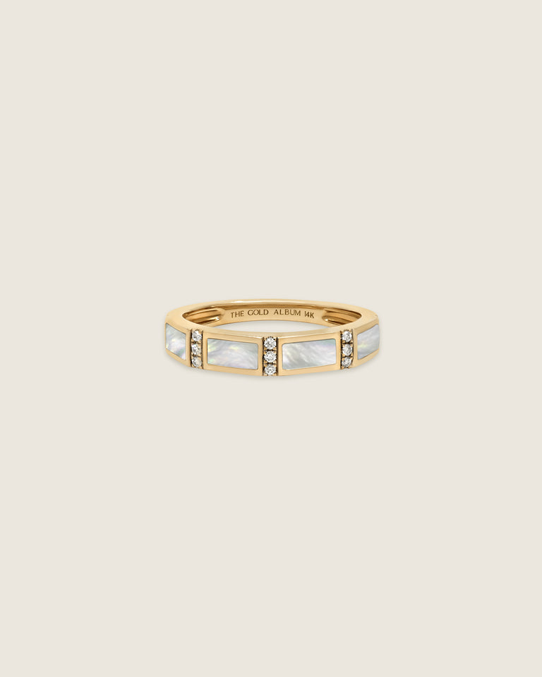 Mother of Pearl Ring