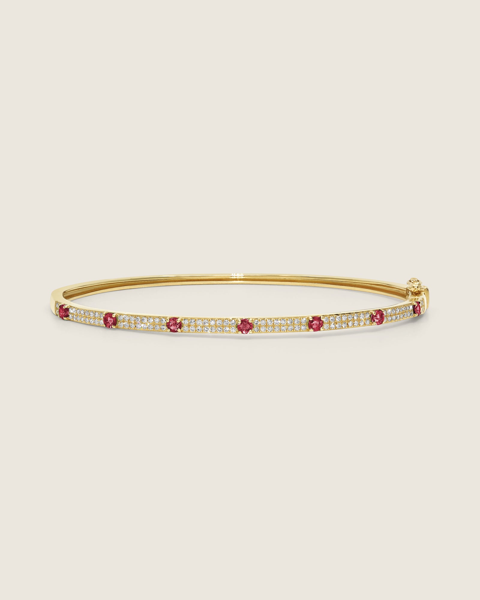 Rolling Gemstones Bangle