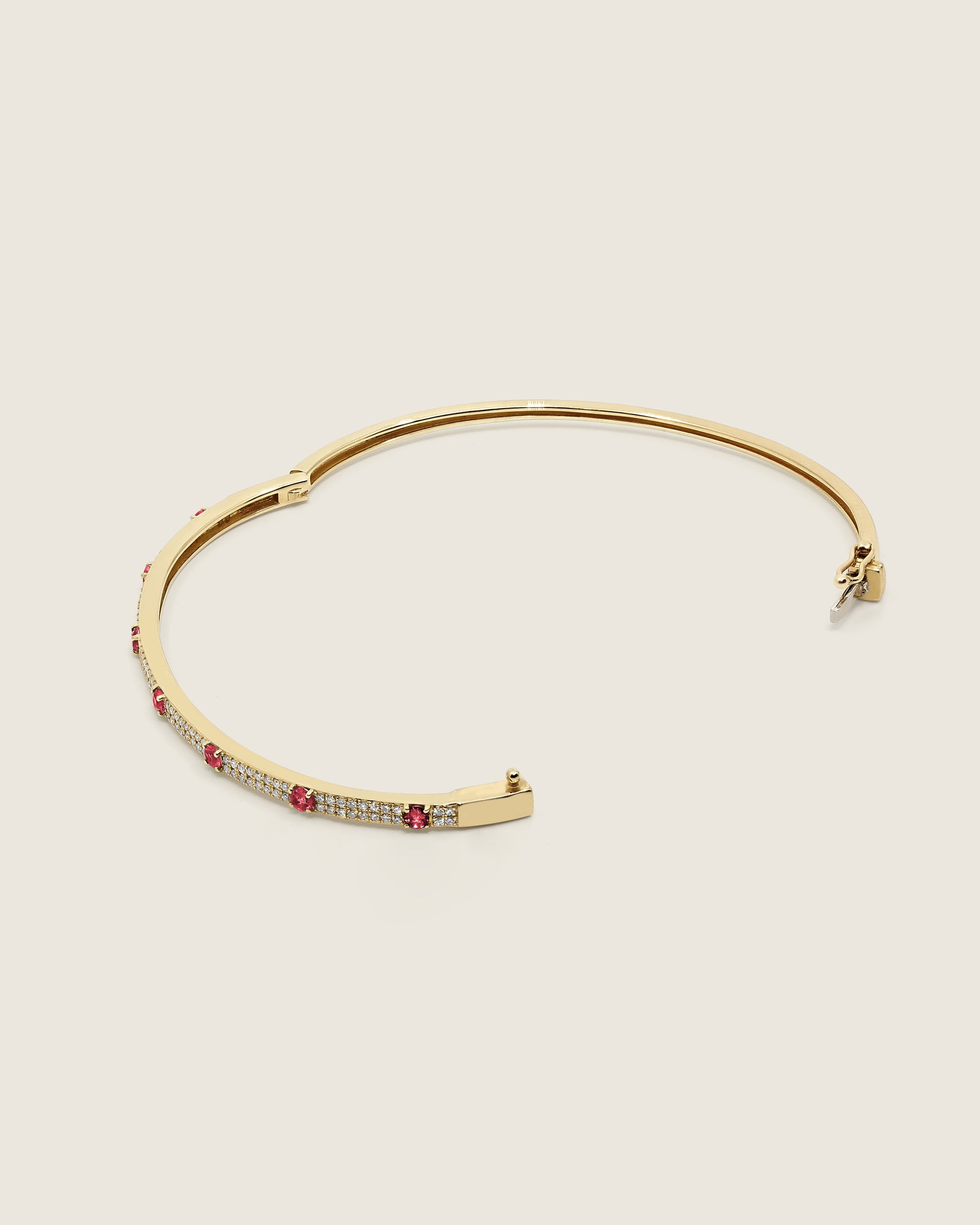 Rolling Gemstones Bangle