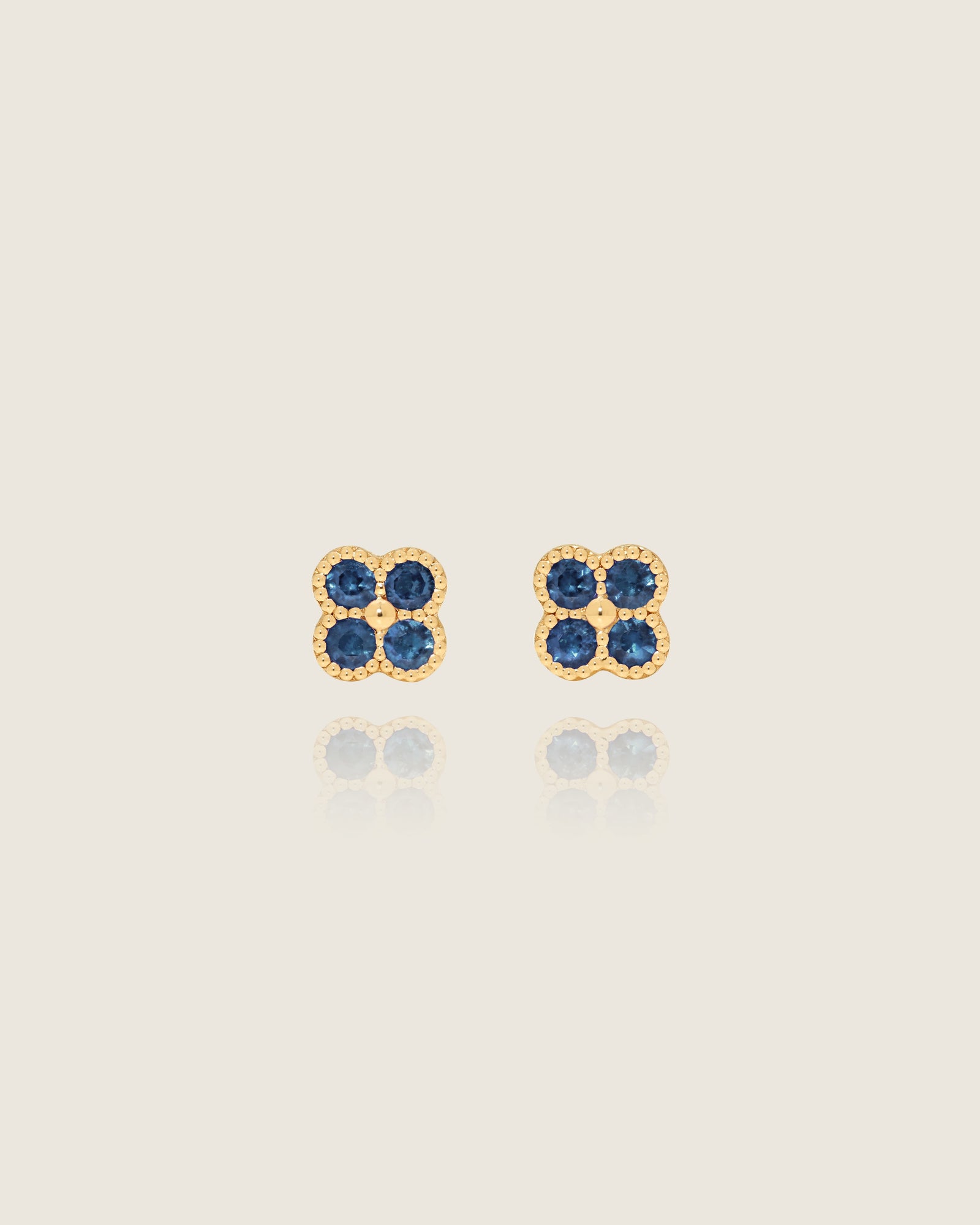 Four-leaf Clover Studs