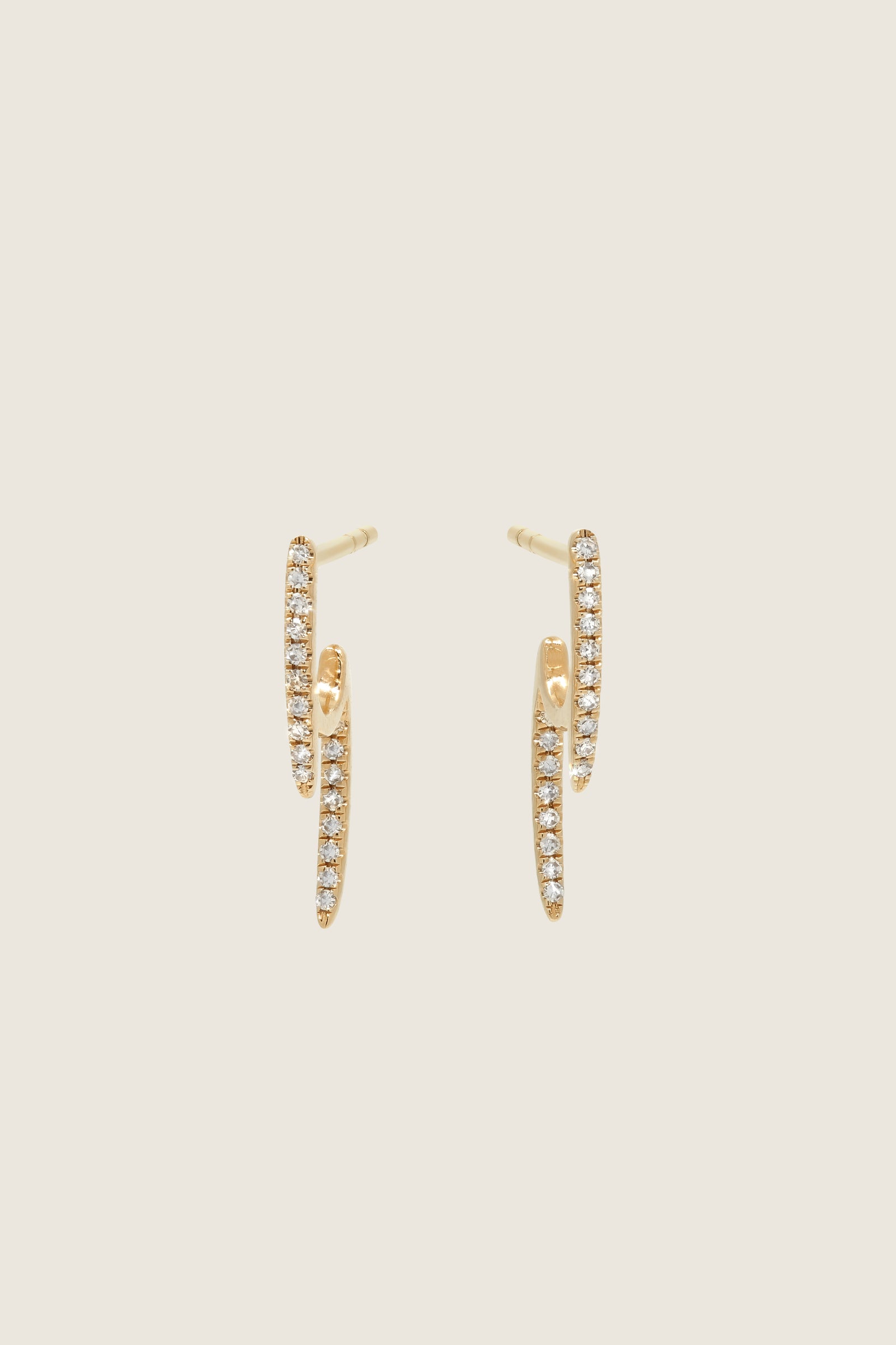 Slim Double-Thorn Studs