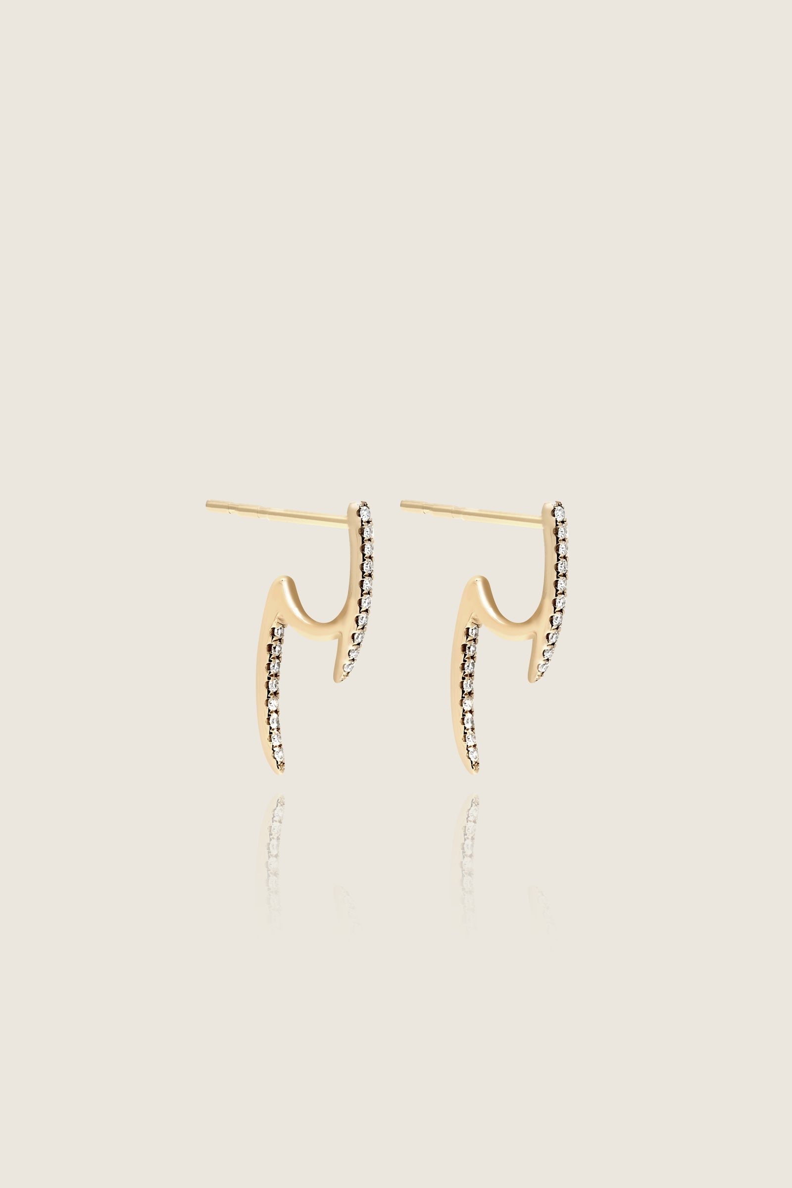 Slim Double-Thorn Studs