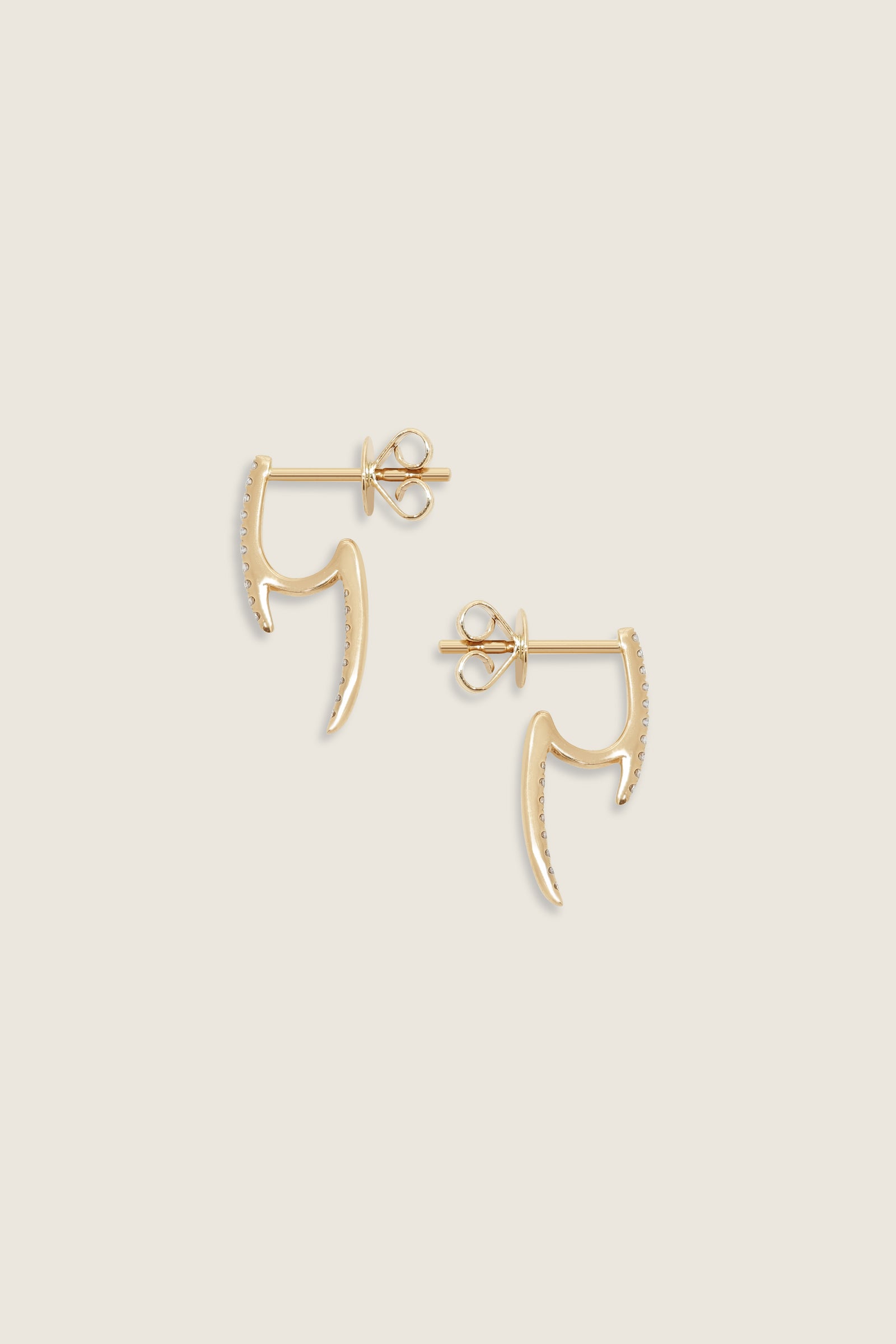 Slim Double-Thorn Studs