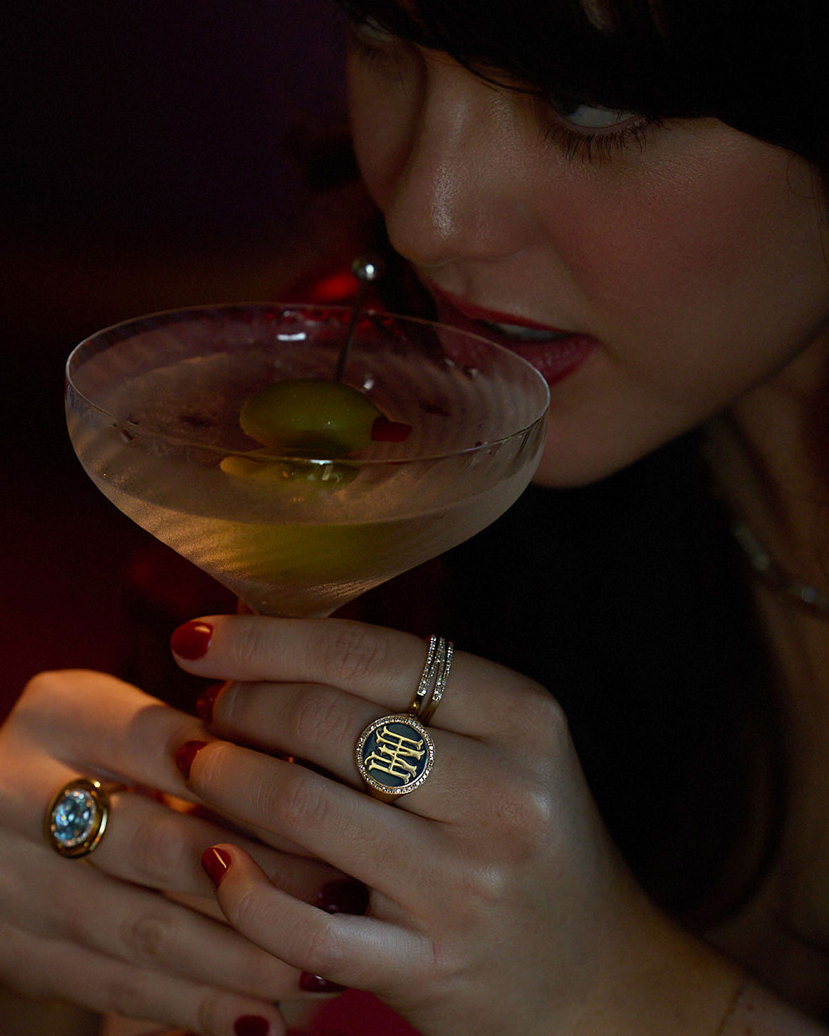 Holding Court Signet Ring